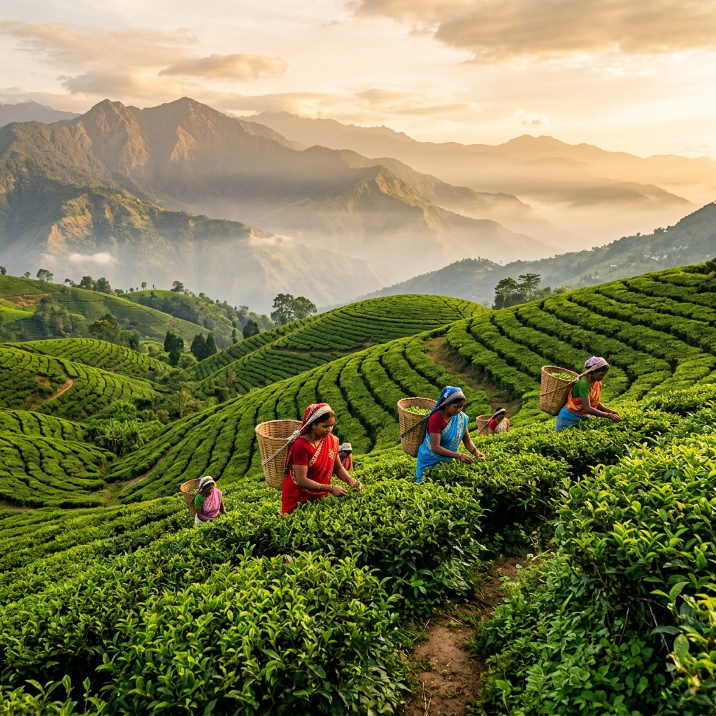 Travel scenery from Darjeeling