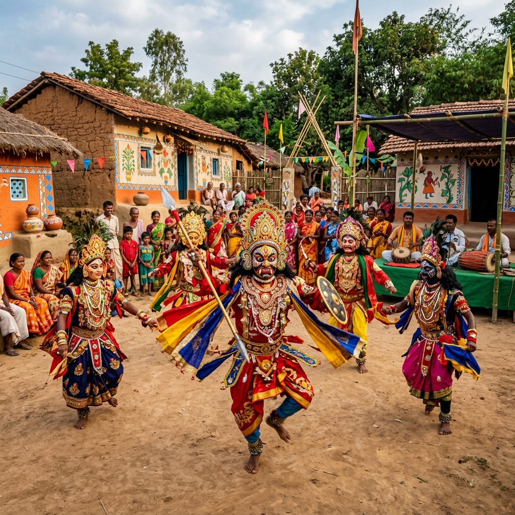 Travel scenery from Purulia & Jhargram